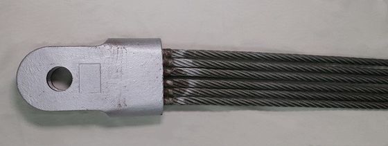 conjunto de estilingue da corda de fio do 5:1 90mm, soquete aberto do EN 13411-4 Spelter