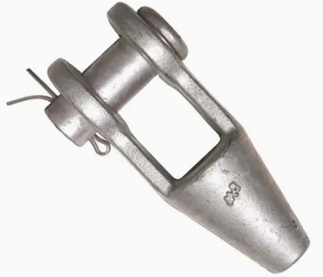 Soquete de cabo de aço galvanizado aberto G416 com pino de chaveta – Solução de rigging de alta resistência