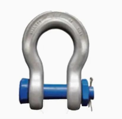 G209 Hot-Dip Galvanized Bow Shackle | CE & CNC Certified for Global Standards