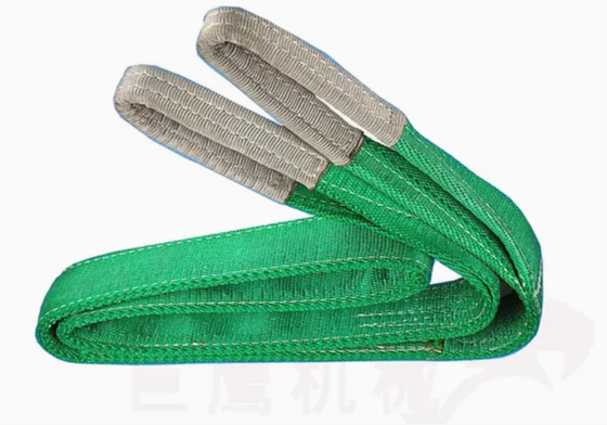 Cinta Tubular de Poliéster Olho & Olho de 5 Toneladas – A Solução Definitiva para Elevação de Cargas Pesadas