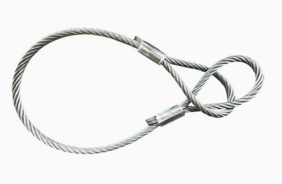 Sling de corda de madeira de alta capacidade, de 2mm a 28mm de diâmetro, galvanizado.
