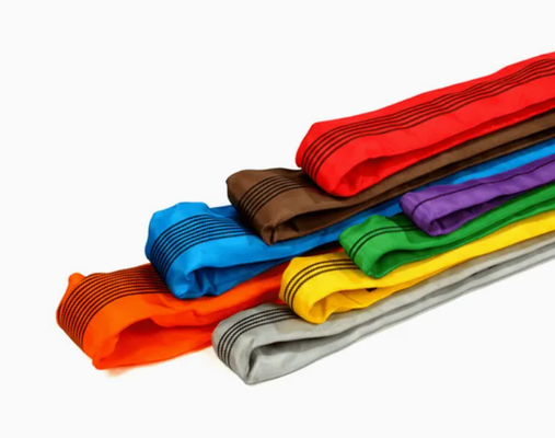 Cinta Tubular de Poliéster Olho & Olho de 5 Toneladas – Segurança Superior e Versatilidade para Elevação Pesada