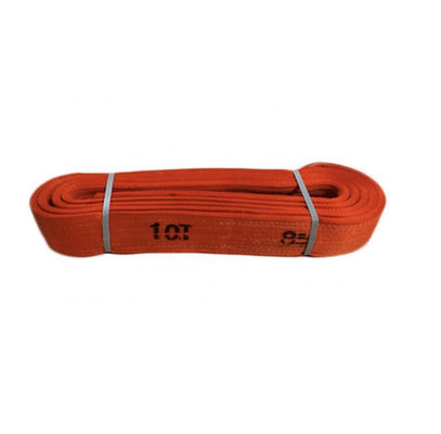 Indústria marítima Sling de fibra de poliéster com 2T resistência à ruptura Faixa de temperatura -40 - 70 C