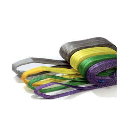 Fator de segurança Sling de fibra de poliéster de tipo infinito conforme com a norma AS 1353.1-1997 para operações seguras e de elevação