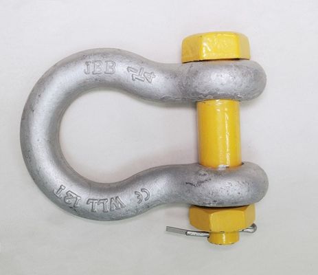 ASME B30.26-2004 Chackle de tipo parafuso padrão com arco e alfinete pintados de prata resistentes à corrosão