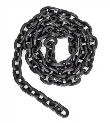 Sling de cadeia de elevação forte WLL 200 kg Diâmetro da cadeia de 6 mm a 32 mm Carga mínima de ensaio de prova 2 vezes o limite de carga de trabalho