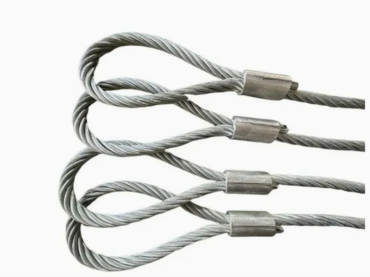 Sling de corda de madeira de alta capacidade, de 2mm a 28mm de diâmetro, galvanizado.